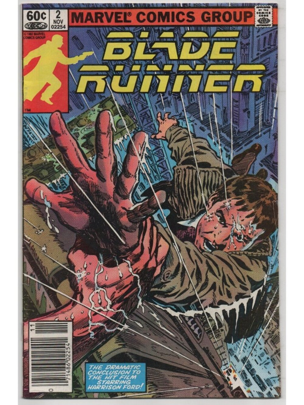 Blade Runner 2 Marvel Comics 1982 Newsstand FN/VF 7.0 Harrison Ford